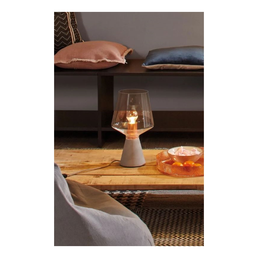 Paulmann 79665 - 1xE27/20W Candeeiro de mesa NEORDIC YORIK 230V