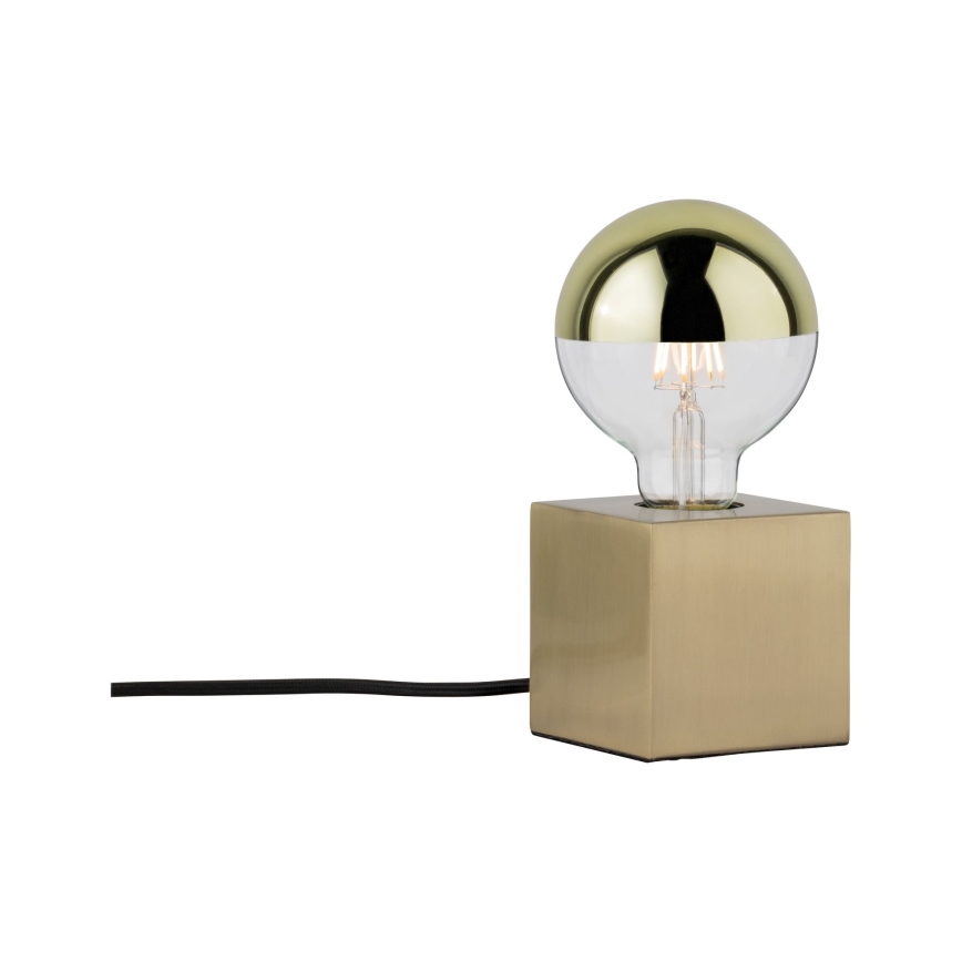 Paulmann  79728 - 1xE27/20W Candeeiro de mesa DILJA 230V