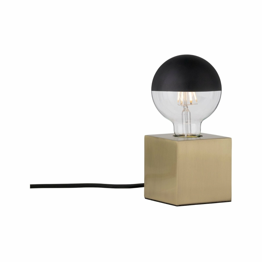 Paulmann  79728 - 1xE27/20W Candeeiro de mesa DILJA 230V