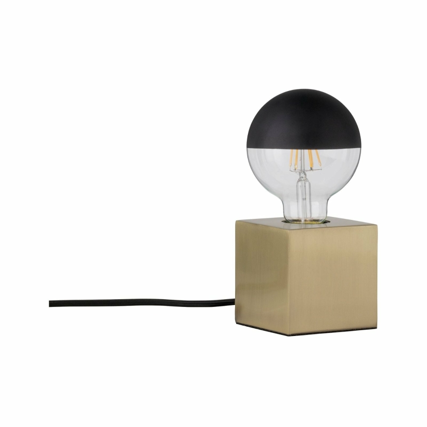 Paulmann  79728 - 1xE27/20W Candeeiro de mesa DILJA 230V