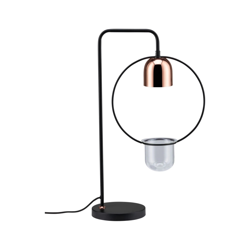 Paulmann 79746 - Candeeiro de mesa FANJA 1xGU10/20W 230V fumê