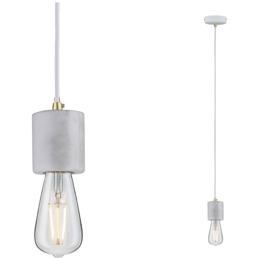 Paulmann 79750 - 1xE27/20W Candelabro suspenso NORDIN 230V
