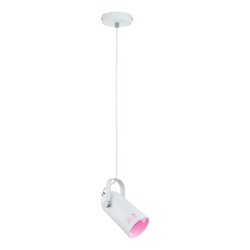 Paulmann 79767 - 1xE27/15W Pendente em cabo LAVEA 230V branco