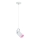 Paulmann 79767 - 1xE27/15W Pendente em cabo LAVEA 230V branco