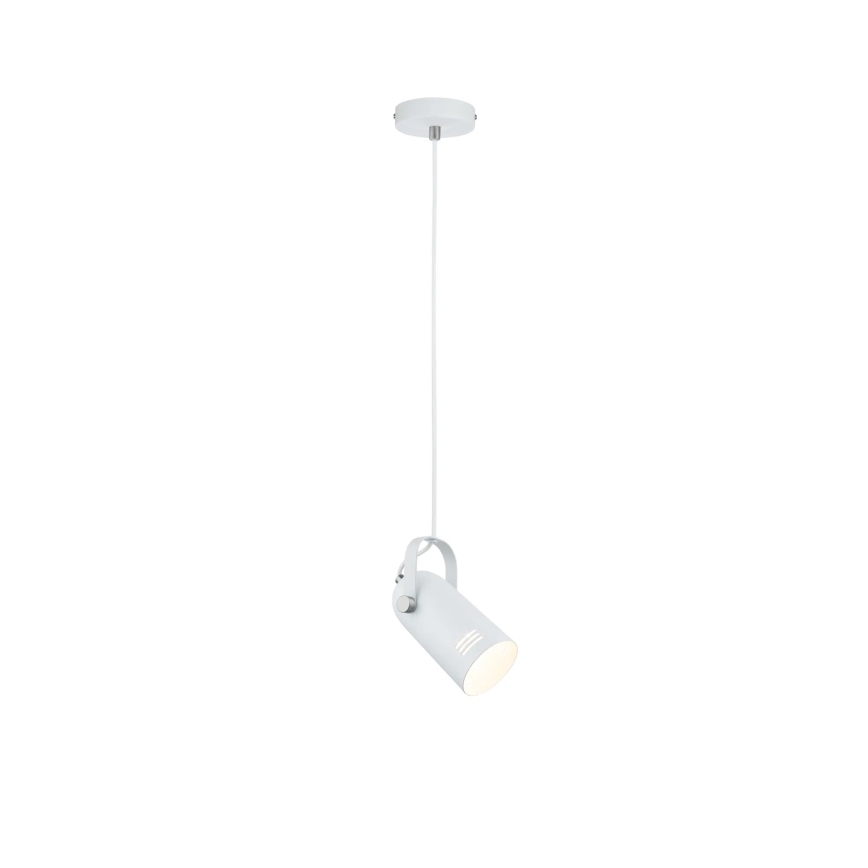 Paulmann 79767 - 1xE27/15W Pendente em cabo LAVEA 230V branco