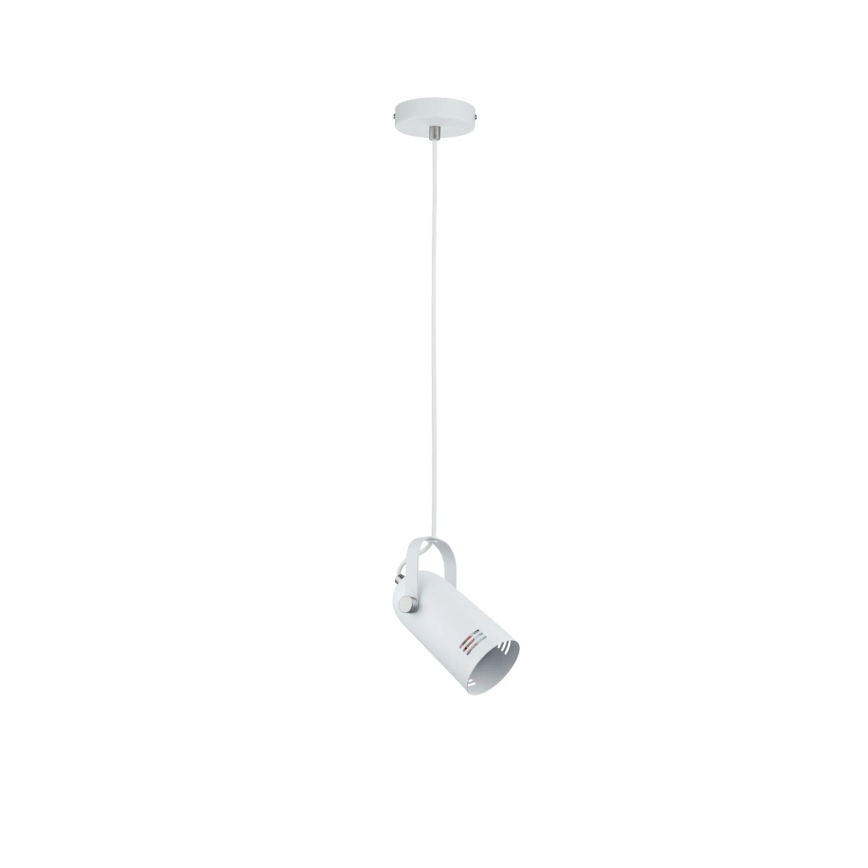 Paulmann 79767 - 1xE27/15W Pendente em cabo LAVEA 230V branco