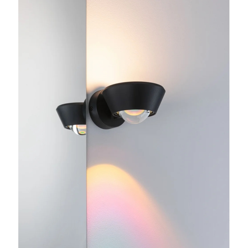 Paulmann 79769 - LED/9W IP44 Iluminação de parede com regulação SABIK 230V
