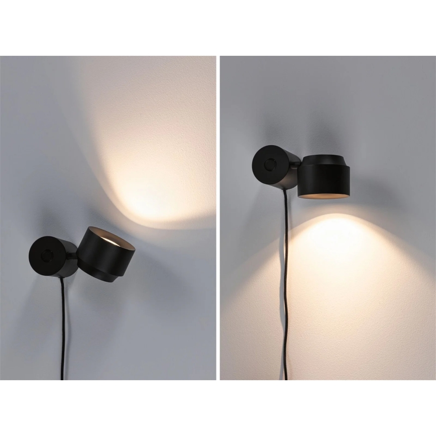 Paulmann 79776 - LED/3W Iluminação de parede com regulação 2em1 PURIC PANE 230V