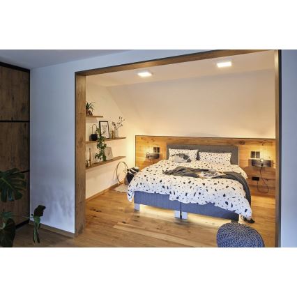 Paulmann 79801 - LED/13W Iluminação de teto CARPO 230V 2300/2500/3000K