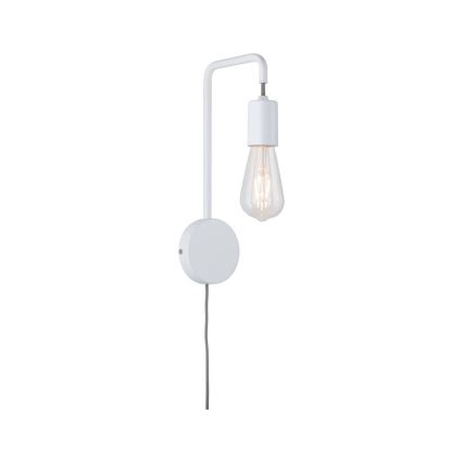 Paulmann 79811 - Candeeiro de parede CALVANI 1xE27/40W 230V branco