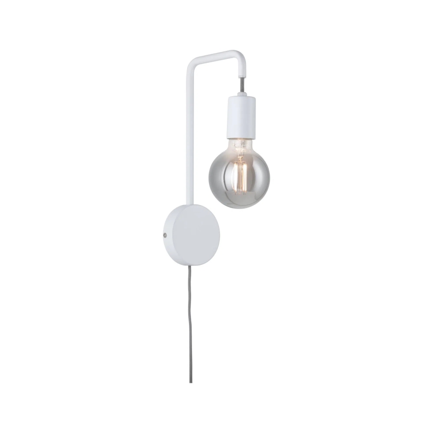 Paulmann 79811 - Candeeiro de parede CALVANI 1xE27/40W 230V branco