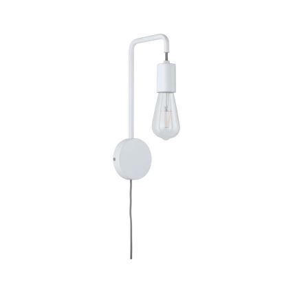 Paulmann 79811 - Candeeiro de parede CALVANI 1xE27/40W 230V branco