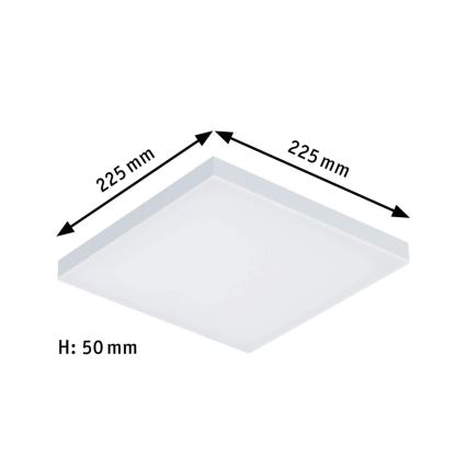 Paulmann 79820 - LED/12W Iluminação de teto com regulação VELORA 230V