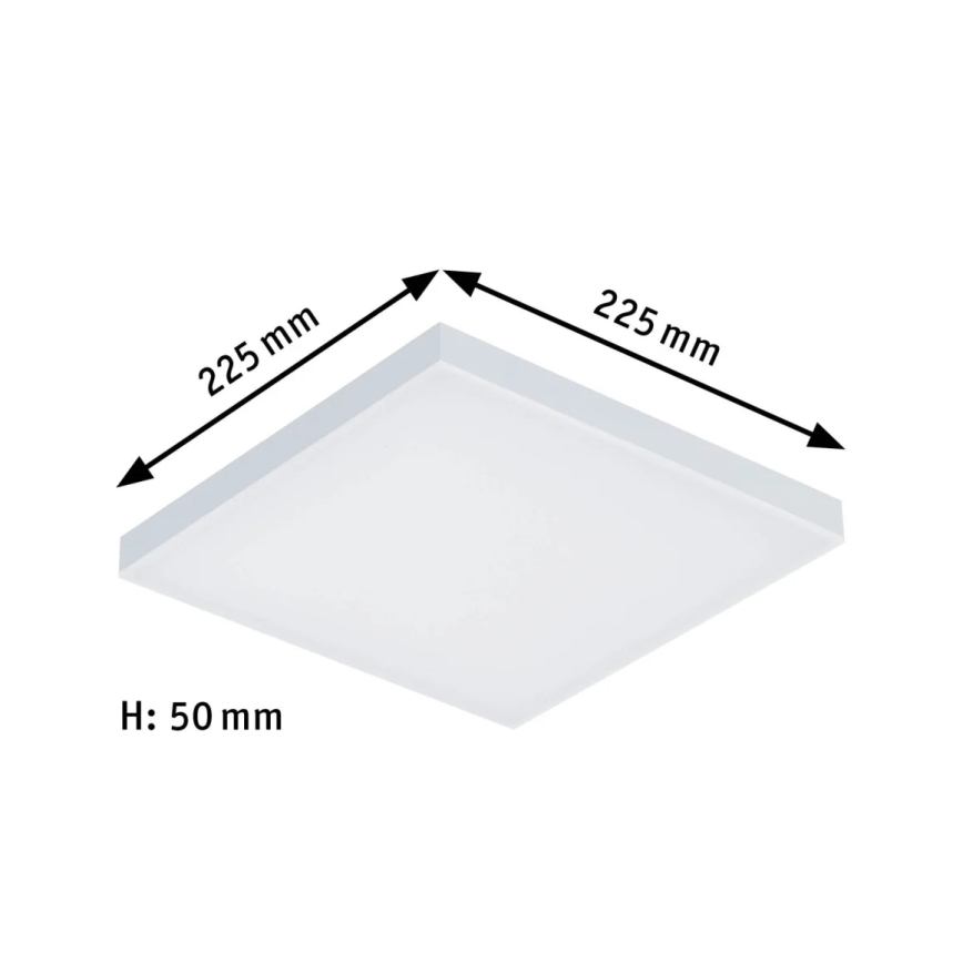 Paulmann 79820 - LED/12W Iluminação de teto com regulação VELORA 230V