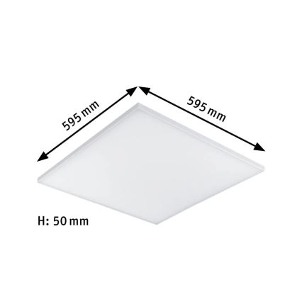 Paulmann 79822 - LED/34W Iluminação de teto com regulação VELORA 230V
