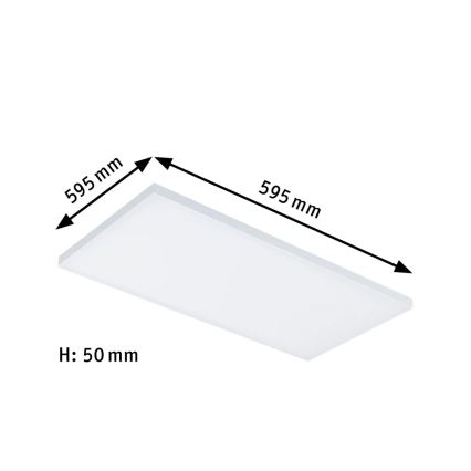 Paulmann 79827 - LED/15,5W Iluminação com regulação SMART VELORA 230V 2700-6500K