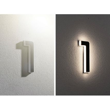 Paulmann 79842 - LED/0,2W IP44 Número de casa solar 1,2V