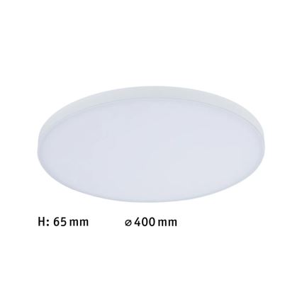 Paulmann 79895-LED/22W Iluminação de teto com regulação SMART VELORA 230V 2700-6500K