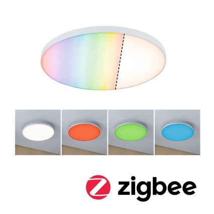 Paulmann 79897 - LED RGBW/22W Iluminação de teto com regulação SMART VELORA 230V
