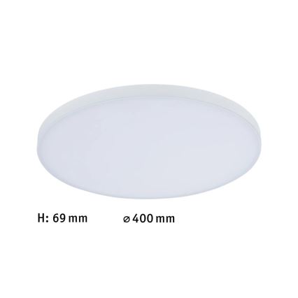 Paulmann 79897 - LED RGBW/22W Iluminação de teto com regulação SMART VELORA 230V
