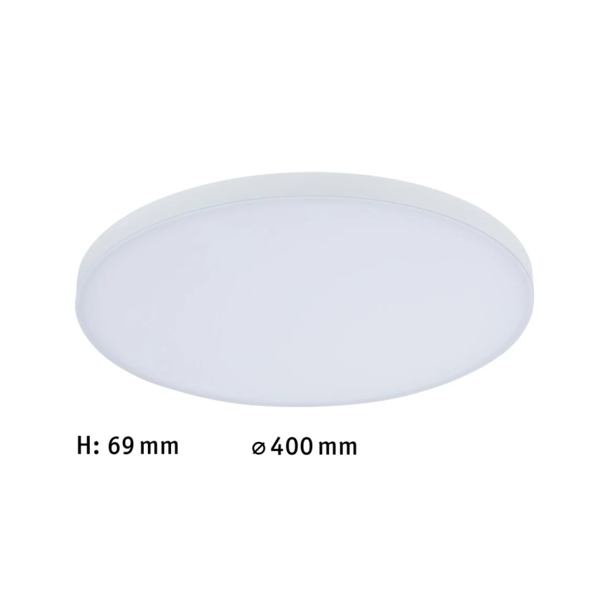 Paulmann 79897 - LED RGBW/22W Iluminação de teto com regulação SMART VELORA 230V