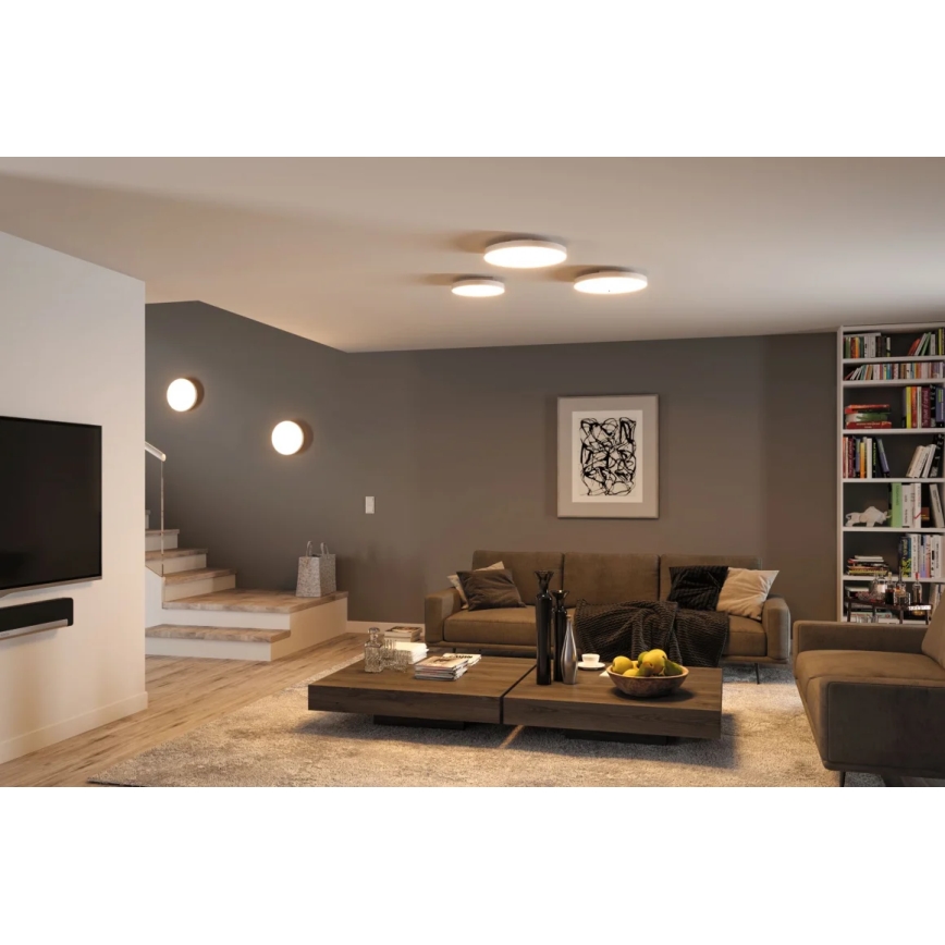 Paulmann 79899 - LED RGBW/16,5W Iluminação de teto com regulação SMART VELORA 230V