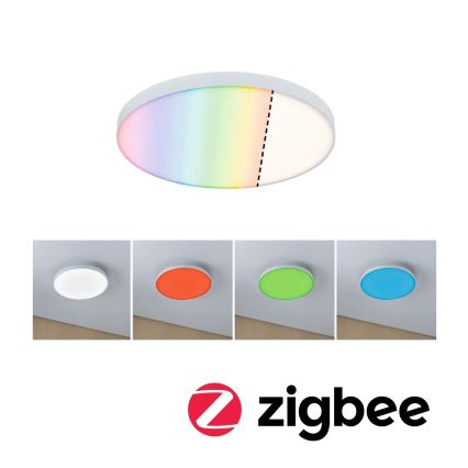 Paulmann 79899 - LED RGBW/16,5W Iluminação de teto com regulação SMART VELORA 230V