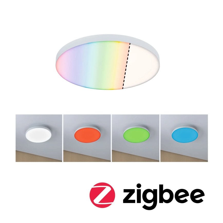 Paulmann 79899 - LED RGBW/16,5W Iluminação de teto com regulação SMART VELORA 230V