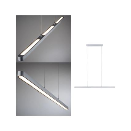 Paulmann 79900 - LED/42W Candelabro suspenso com regulação LENTO 230V mate cromado