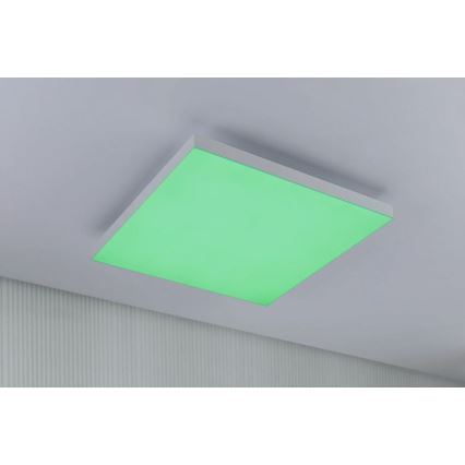 Paulmann 79905 - LED/19W Iluminação de teto RGBW com regulação VELORA 230V 3000-6500K + controlo remoto