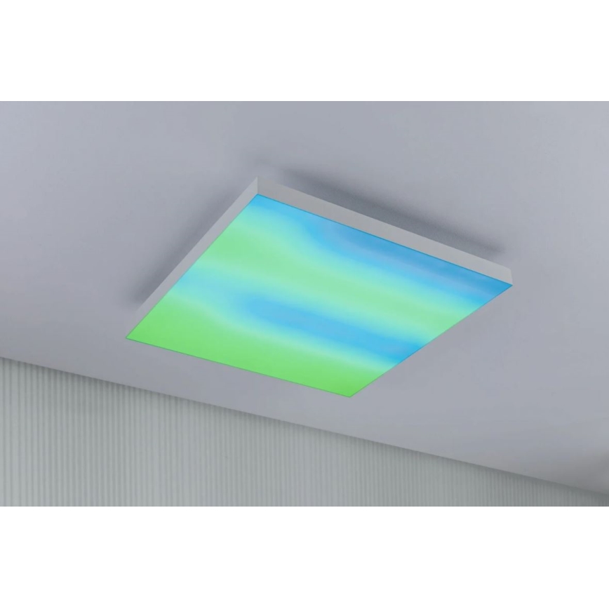 Paulmann 79905 - LED/19W Iluminação de teto RGBW com regulação VELORA 230V 3000-6500K + controlo remoto