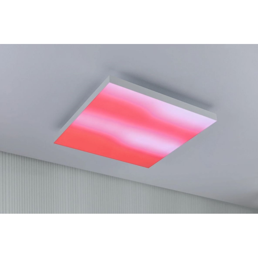 Paulmann 79905 - Luminária de teto LED/19W RGBW regulável VELORA 230V 3000-6500K com controlo remoto
