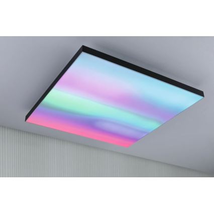 Paulmann 79909 - Luminária de teto LED/31W RGBW regulável VELORA 230V 3000-6500K + comando à distância