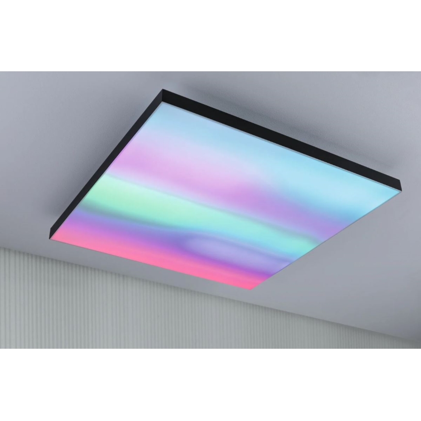 Paulmann 79909 - Luminária de teto LED/31W RGBW regulável VELORA 230V 3000-6500K + comando à distância