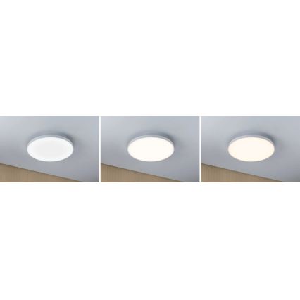 Paulmann 79928 - Candeeiro de teto LED regulável LORIA 22W 230V 2700-6500K Ø 40 cm branco