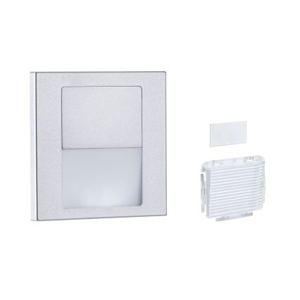 Paulmann 80000 - Iluminação de escada LED/1W TSARO 230V Follow/cromado mate