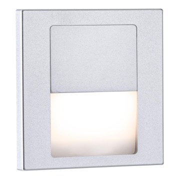 Paulmann 80000 - Iluminação de escada LED/1W TSARO 230V Follow/cromado mate