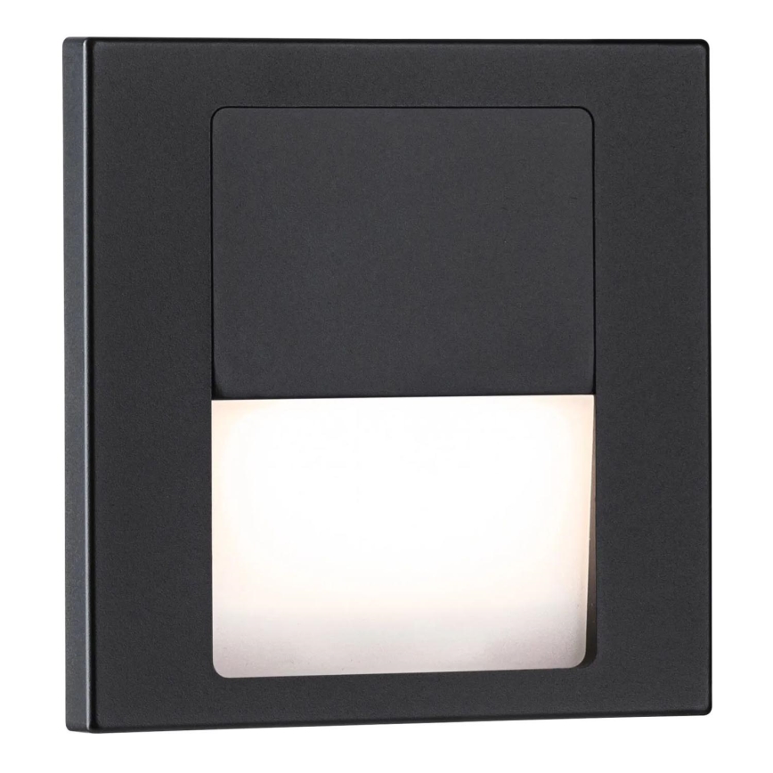 Paulmann 80001 - Iluminação de escada LED/1W TSARO 230V Follow/preto
