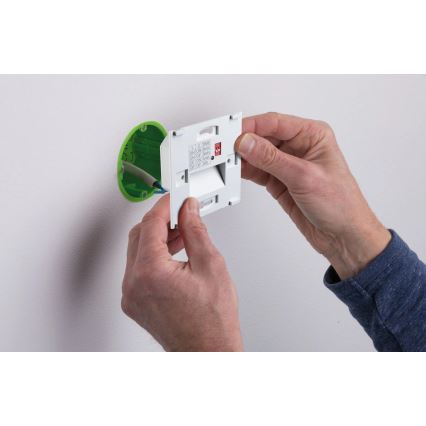 Paulmann 80002 - Iluminação de escada LED/1W com sensor TSARO 230V Lead/branco