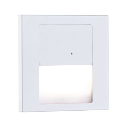 Paulmann 80002 - Iluminação de escada LED/1W com sensor TSARO 230V Lead/branco