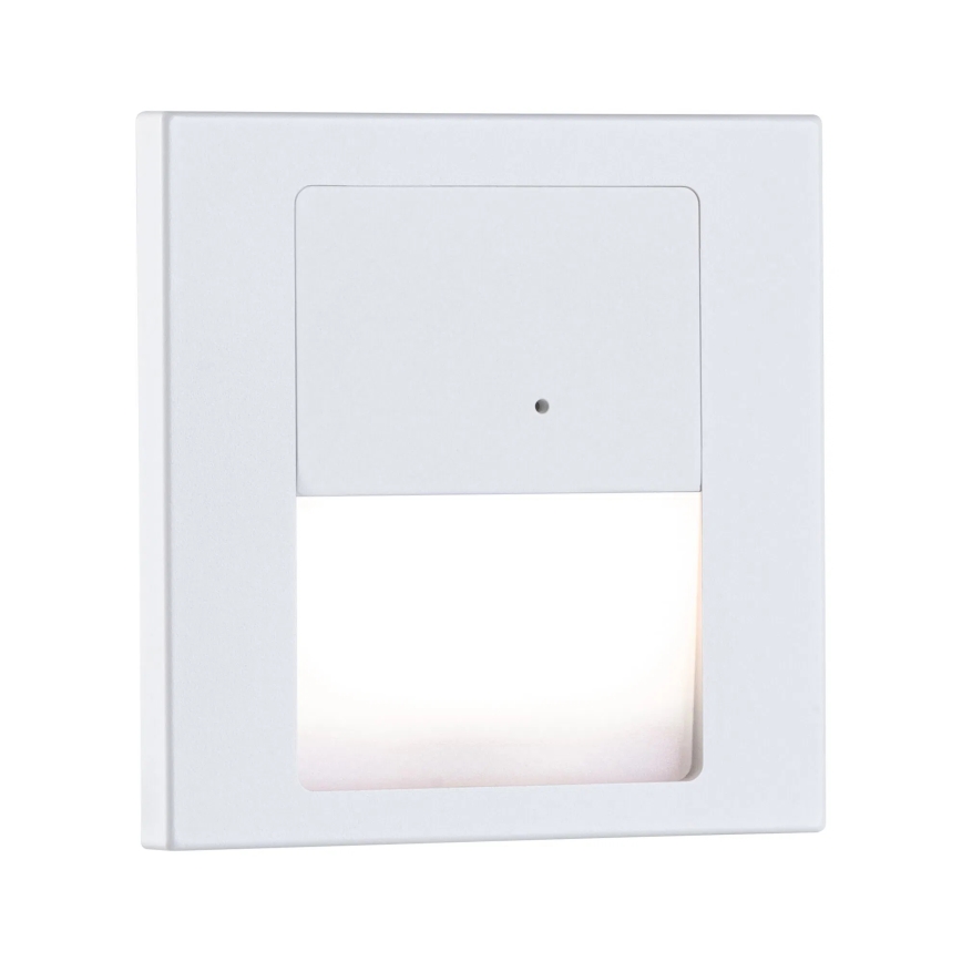 Paulmann 80002 - Iluminação de escada LED/1W com sensor TSARO 230V Lead/branco