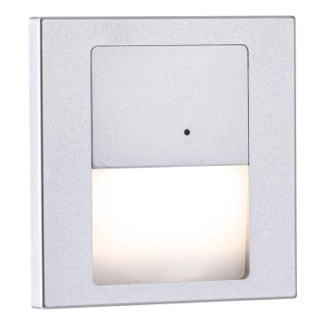Paulmann 80003 - Iluminação de escada LED/1W com sensor TSARO 230V Lead/cromado mate