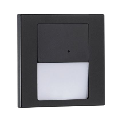 Paulmann 80004 - Iluminação de escada LED/1W com sensor TSARO 230V Lead/preto