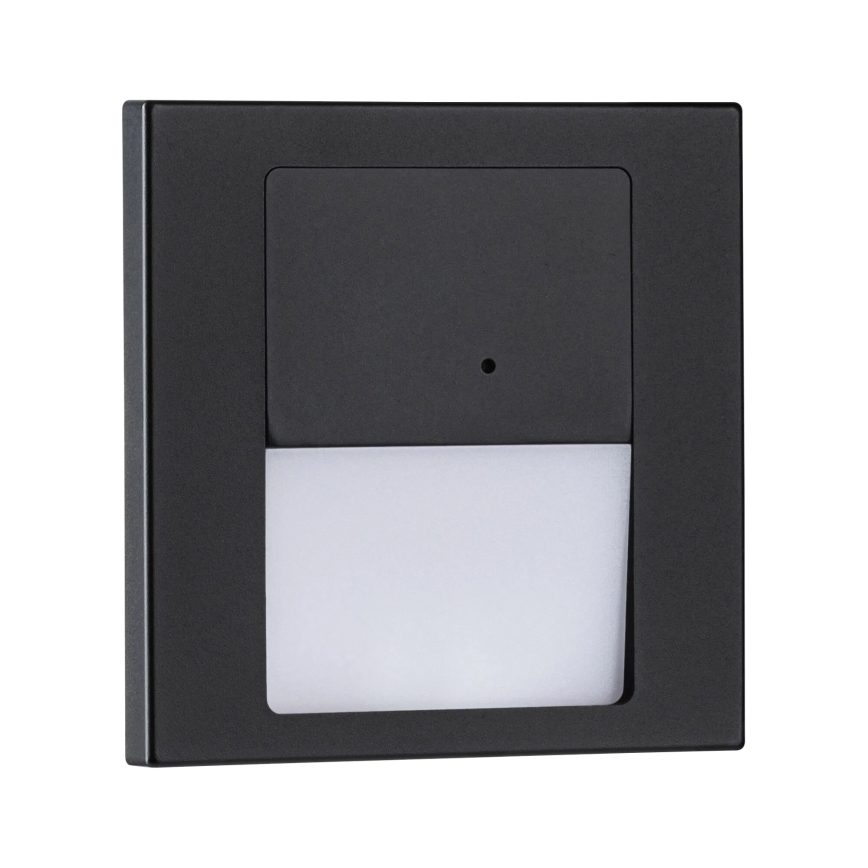 Paulmann 80004 - Iluminação de escada LED/1W com sensor TSARO 230V Lead/preto