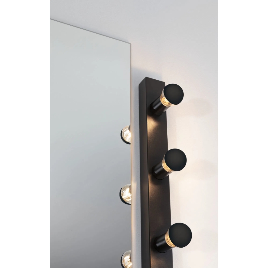 Paulmann 80097 - 3xE14/40W IP44 Iluminação de espelho para casa de banho REGULA 230V preto