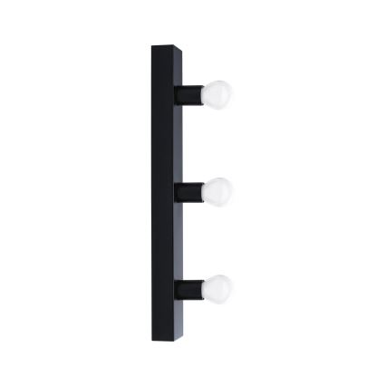 Paulmann 80097 - 3xE14/40W IP44 Iluminação de espelho para casa de banho REGULA 230V preto