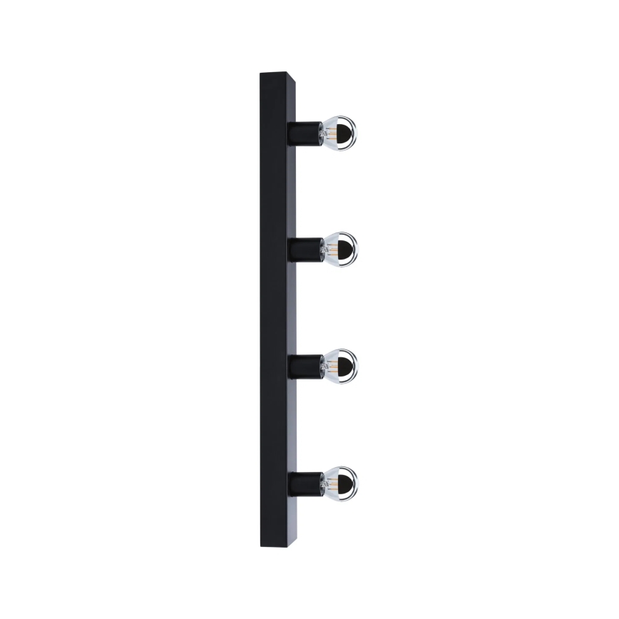 Paulmann 80099 - 4xE14/40W IP44 Iluminação de espelho para casa de banho REGULA 230V preto