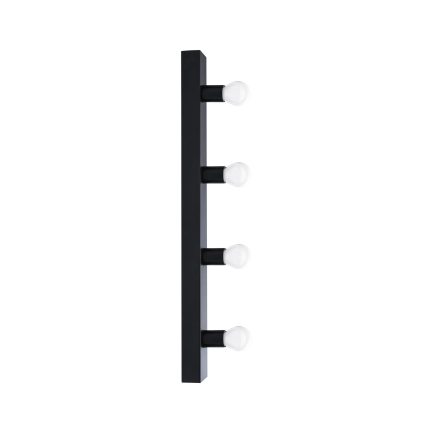 Paulmann 80099 - 4xE14/40W IP44 Iluminação de espelho para casa de banho REGULA 230V preto
