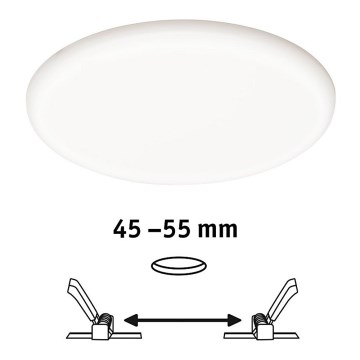 Paulmann 92387 - LED/4,5W IP44 Luz encastrada de casa de banho VARIFIT 230V