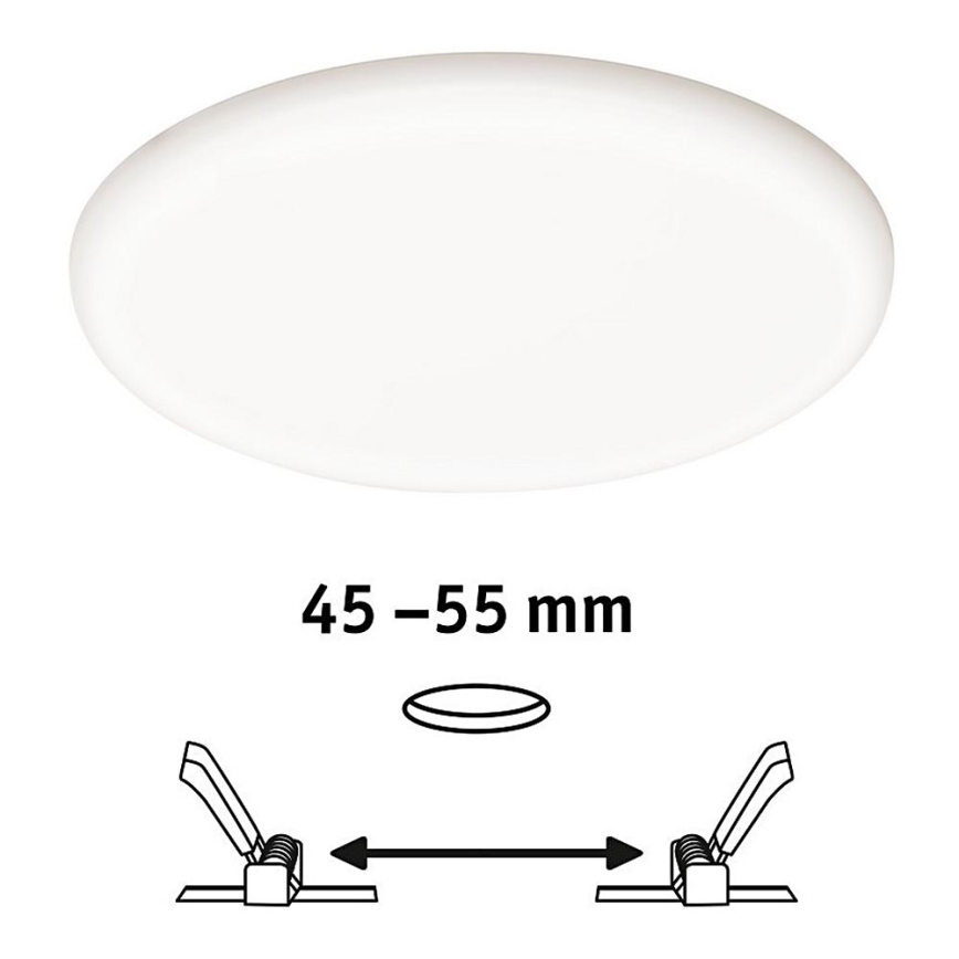 Paulmann 92387 - LED/4,5W IP44 Luz encastrada de casa de banho VARIFIT 230V